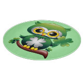 Planche À Découper Baby Owl St Patrick Paddy Cartoon (Coin)