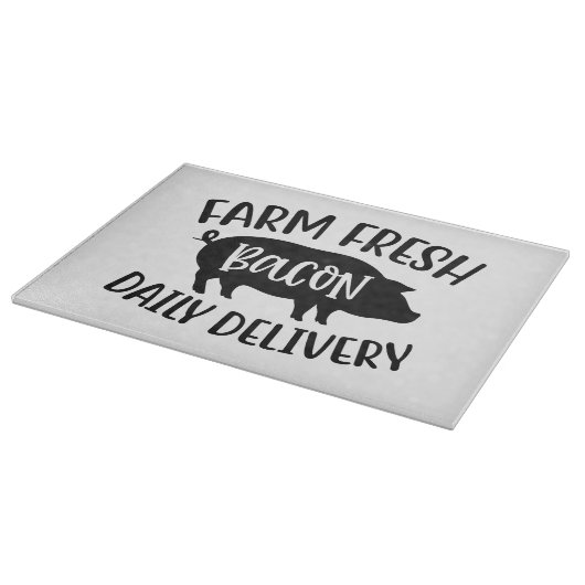Planche À Découper Bacon frais de ferme (Coin)