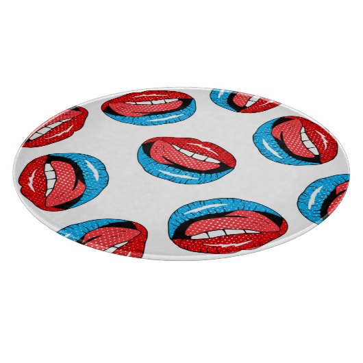 Planche À Découper Badges de patchs de dessin : Retro Pop (Coin)