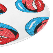 Planche À Découper Badges de patchs de dessin : Retro Pop (Coin)