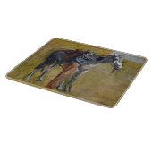 Planche À Découper Badlands américains : Vieux West Cowboy avec cheva (Coin)