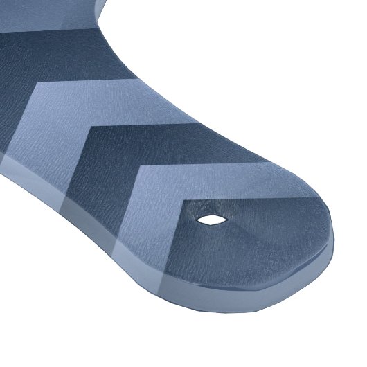 Planche À Découper Bague en pierre bleue (Coin)