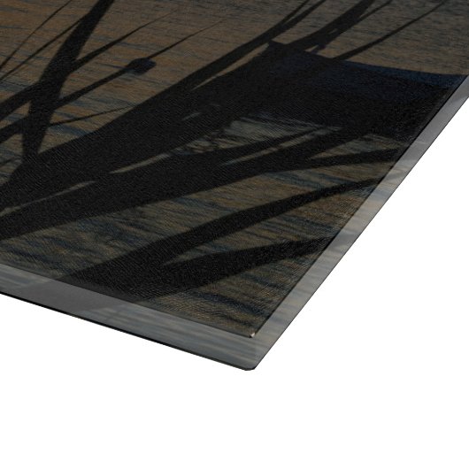 Planche À Découper Baie de coucher du soleil (Coin)