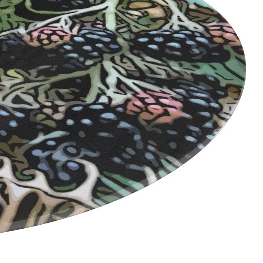 Planche À Découper Baies mûres (Coin)