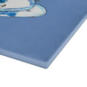 Planche À Découper Bain japonais de chats humoristique II (Coin)