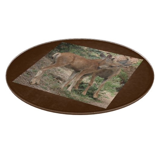 Planche À Découper Baiser de cerfs (Coin)