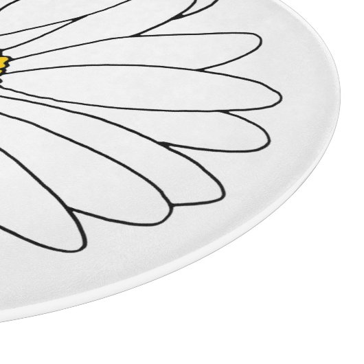 Planche À Découper Baisson jaune et blanc (Coin)