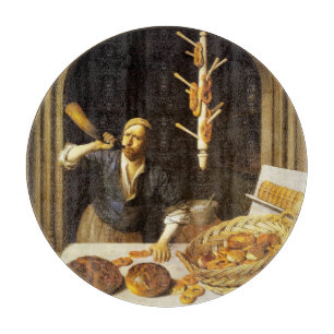 PLANCHE À DÉCOUPER BAKER À FOUR ANTIQUE, BOUTIQUE DE PAIN DE BAKERY