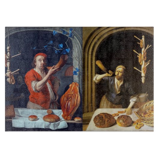 PLANCHE À DÉCOUPER BAKER À FOUR ANTIQUE, BOUTIQUE DE PAIN DE BAKERY (Devant)