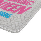 Planche À Découper Baking Queen Pattern for Cake and Sweets Lovers (Coin)