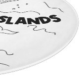 Planche À Découper Baleines des îles San Juan (Coin)