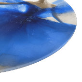 Planche À Découper Ballet élégant en bleu indigo (Coin)