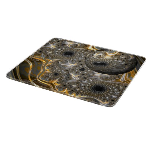 Planche À Découper Ballet sphérique en argent et or (Coin)