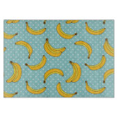 Planche À Découper Bananes et points de Polk (Devant)