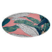 Planche À Découper Bananier Botanique : Rouge clair sans joint (Coin)