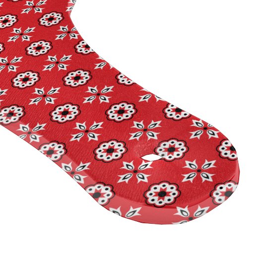 Planche À Découper Bandana Boho Rouge (Coin)