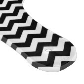 Planche À Découper Bande de Chevron noir et blanc (Coin)