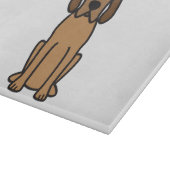 Planche À Découper Bande dessinée de chien de Coonhound de Redbone (Coin)