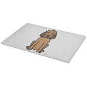 Planche À Découper Bande dessinée de chien de Coonhound de Redbone (Coin)