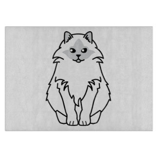 Planche À Découper Bande dessinée sacrée de chat de Birman