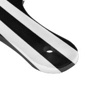 Planche À Découper Bande noire et blanche (Coin)