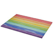 Planche À Découper Bandes arc-en-ciel inondées (Coin)