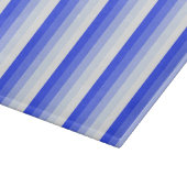 Planche À Découper Bandes d'ombre bleu royal (Coin)