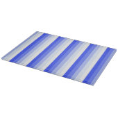 Planche À Découper Bandes d'ombre bleu royal (Coin)