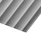 Planche À Découper Bandes d'ombre grises (Coin)