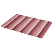 Planche À Découper Bandes d'ombre rouges (Coin)