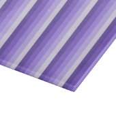 Planche À Découper Bandes d'ombre violette (Coin)