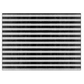 Planche À Découper Bandes noires et blanches (Devant)