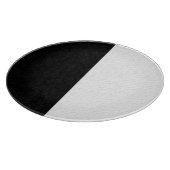 Planche À Découper Bandes noires et blanches (Coin)