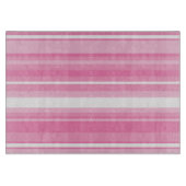 Planche À Découper Bandes roses (Devant)