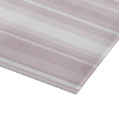 Planche À Découper Bandes roses à quartz rose (Coin)