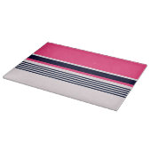 Planche À Découper Bandes Uniformes roses (Coin)