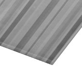 Planche À Découper Bandes verticales grises (Coin)