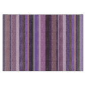 Planche À Découper Bandes verticales mauves (Devant)