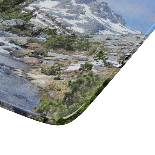 Planche À Découper Banner Peak de l'île de Mille - Sierra Nevada (Coin)