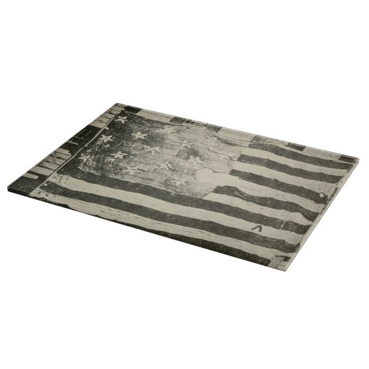 Planche À Découper Bannière étoilée : drapeau américain à l'écran (Coin)