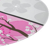 Planche À Découper Bannières de fleurs de cerisier (Coin)