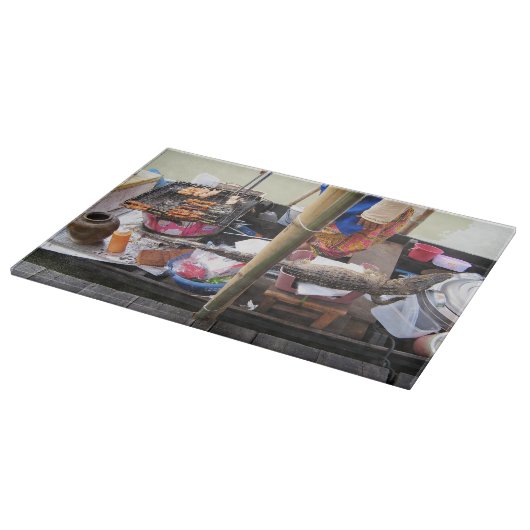 Planche À Découper Barbecue de viande de crocodile ... Thaïlande Stre (Coin)