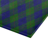 Planche À Découper Barclay tartan bleu vert plaid (Coin)