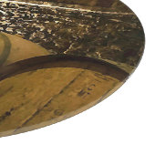 Planche À Découper Barils rustiques de cave dans le brun (Coin)