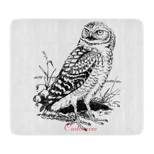 Planche À Découper Barne Owl Thunder_Cove (Devant)