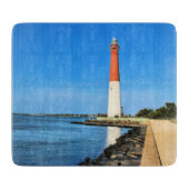 Planche À Découper Barnegat Lighthouse New Jersey Cutboard (Devant)