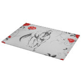 Planche À Découper Baroque Horse Glass Cutboard (Coin)
