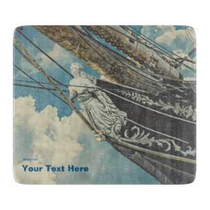 Planche À Découper Barque Elissa Figurhead