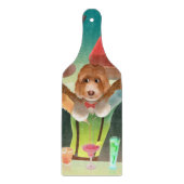 Planche À Découper Bartending Dog in Retro Bar (Devant)