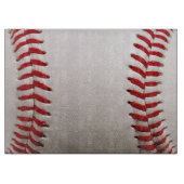 Planche À Découper Baseball et Softball Couture Rouge (Devant)